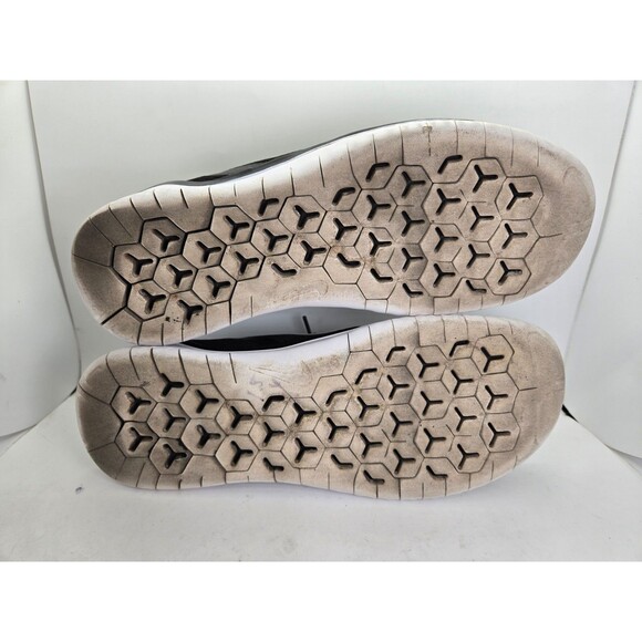 Nike Free RN 2018 Shoes Men\'s 8 Black Road Running Athletic Minimal Gym Sneakers